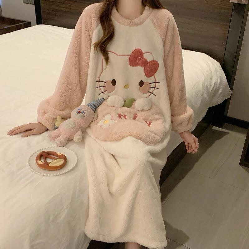 Summer Clothes - Baju Tidur Musim Dingin Hello Kitty