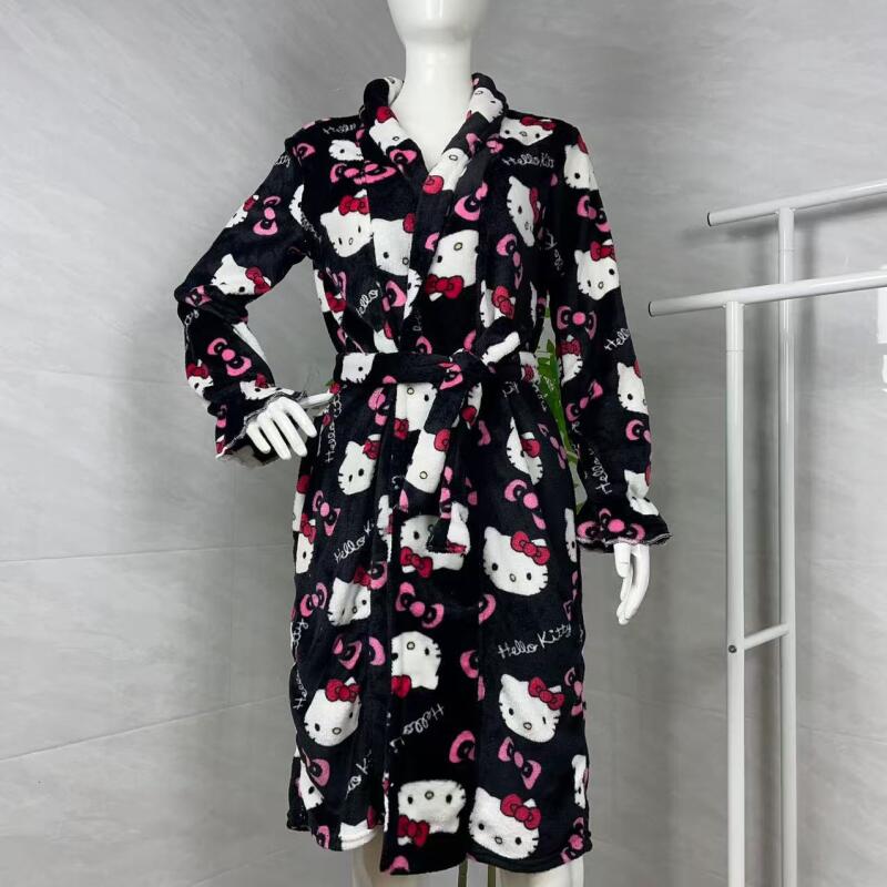 Summer Clothes - Baju Tidur Hello Kitty Jubah Mandi
