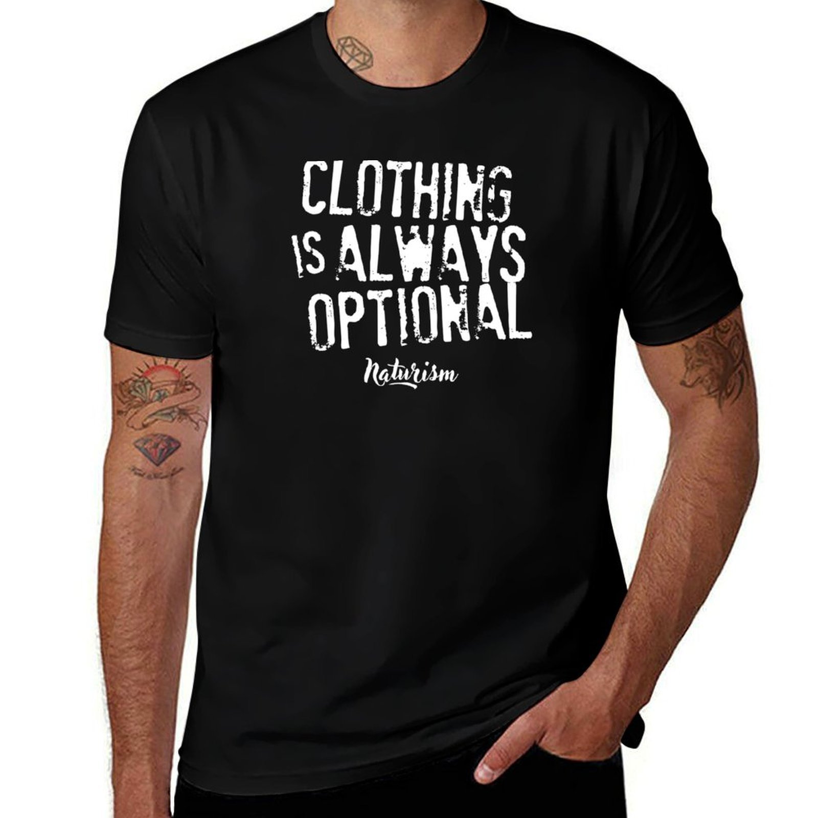 Summer Clothing Options - Pakaian Selalu Opsional Naturisme Naturis Nudis