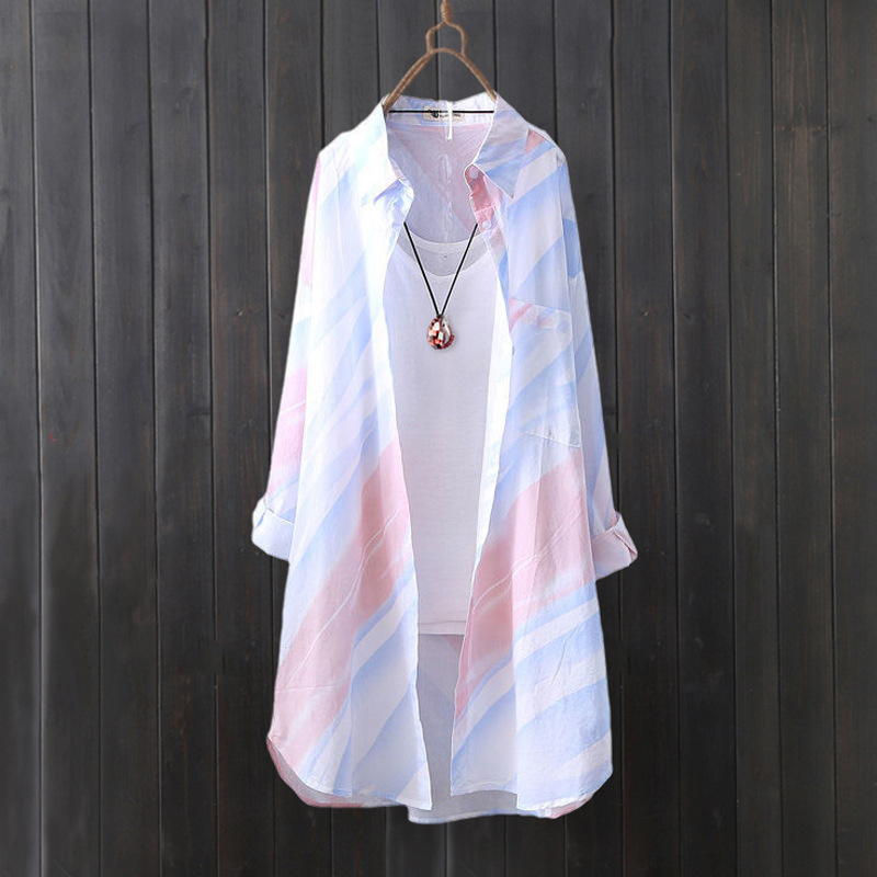 Summer Clothing Design - Kemeja Sifon Wanita Musim Panas Atasan