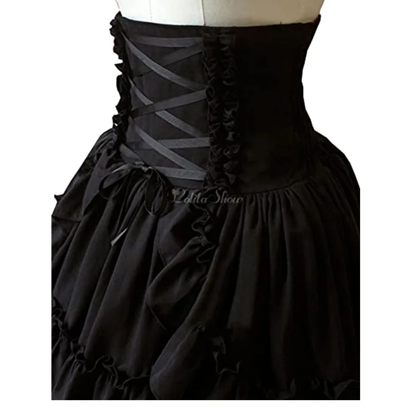 Summer Renaissance Clothing - Rok Wanita Gaya Victoria Abad Pertengahan