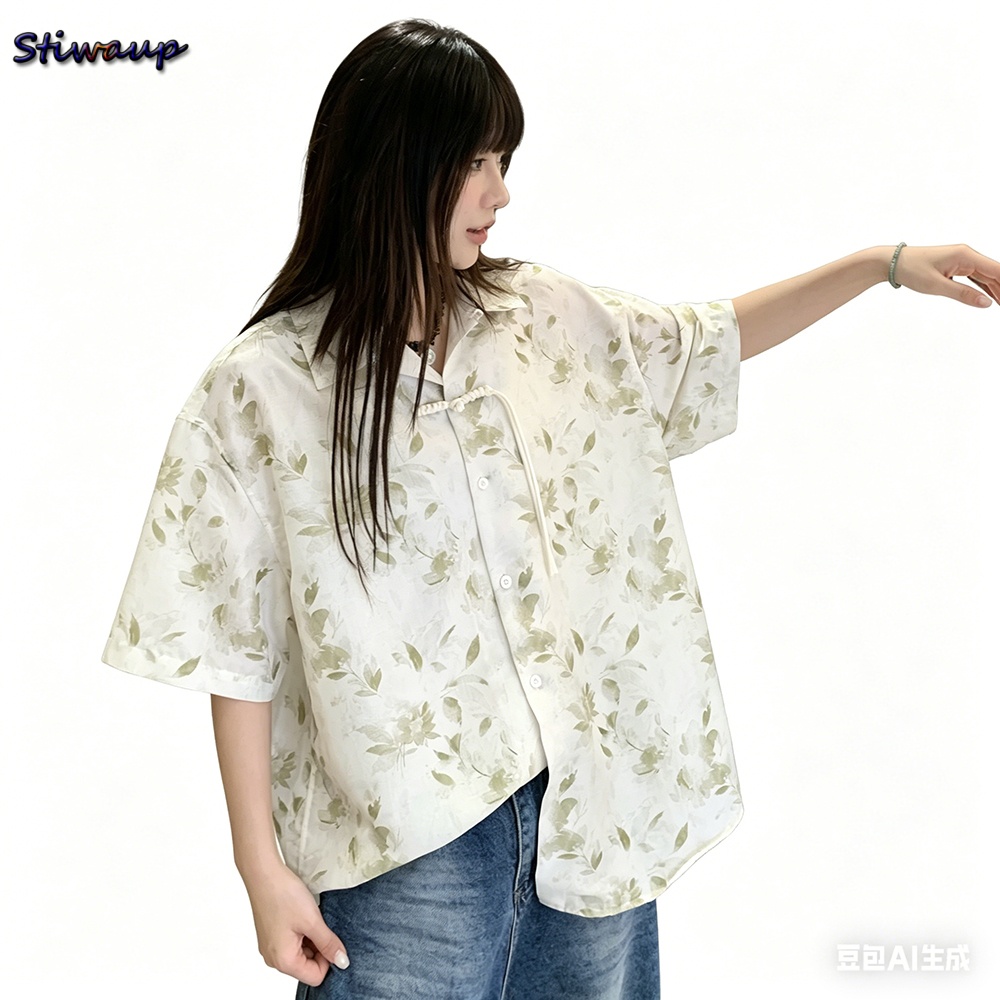 Summer Green Clothing - Blus Wanita Kualitas Tinggi Musim Panas