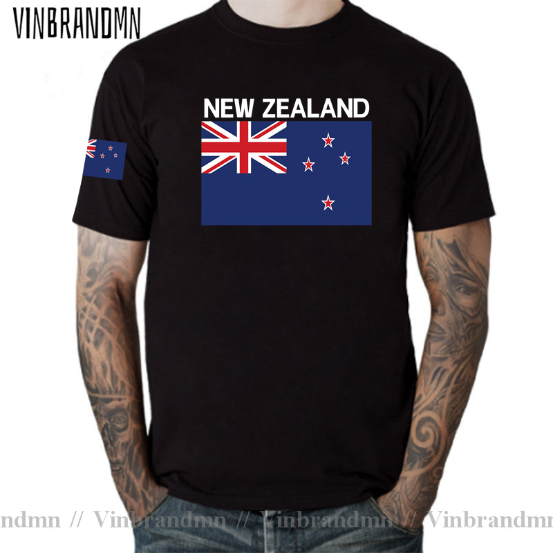 Summer Clothing Nz - Kaus Pria Selandia Baru Kaus Negara