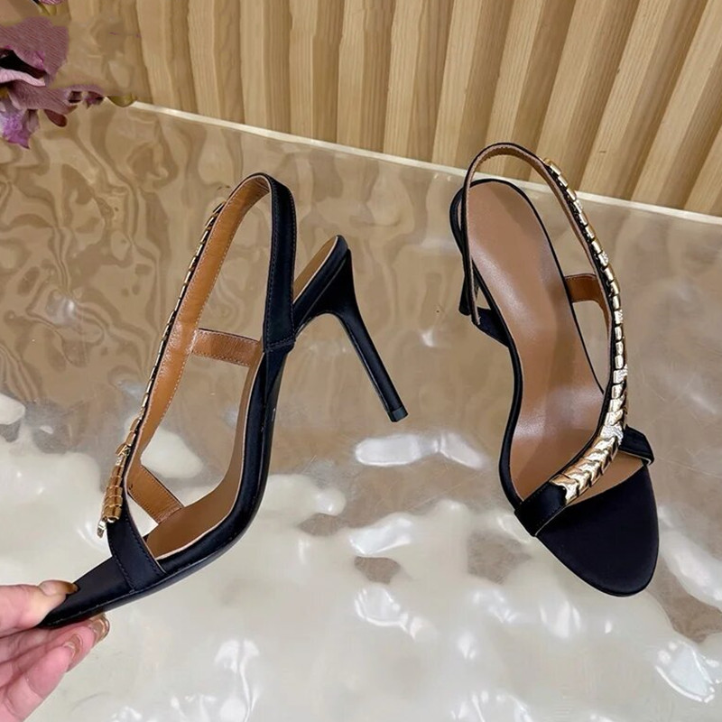 Sandal Gladiator Wanita Satin  - Summer Clothing Ladies ulasan dan harga