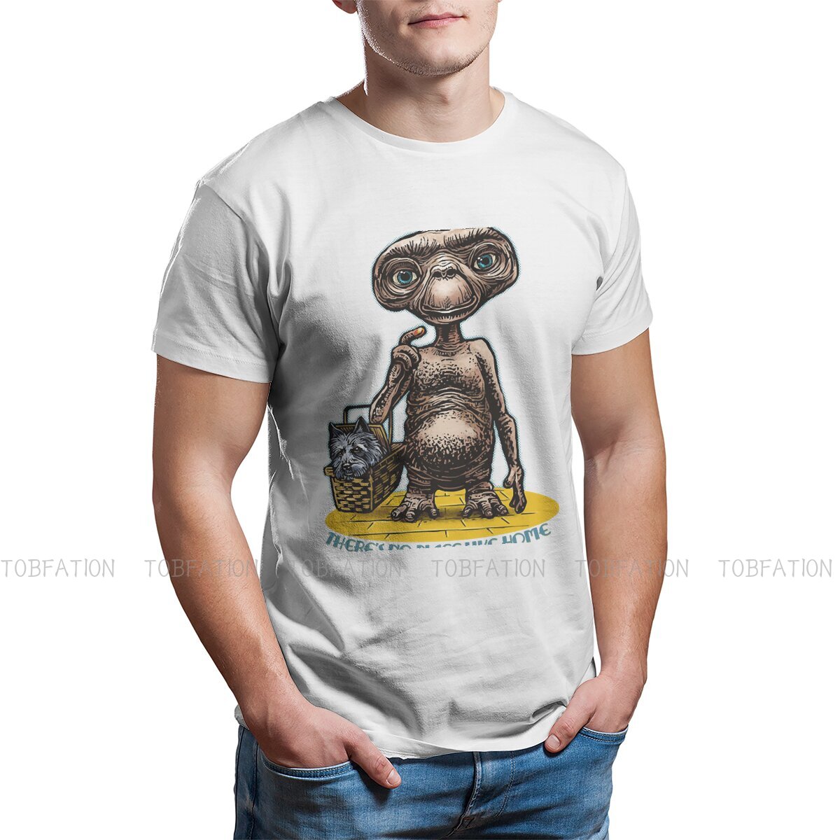 E.T. Film Alien Ekstra-terestr - Summer Clothing Places ulasan dan harga