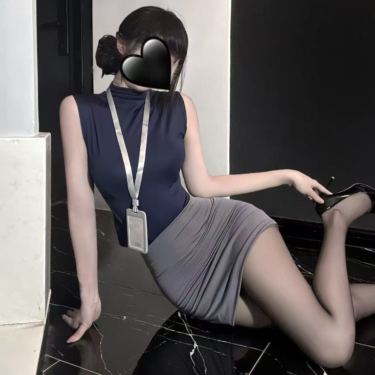 Atasan Tanpa Lengan Pendek Mus - Summer Clothing Office ulasan dan harga