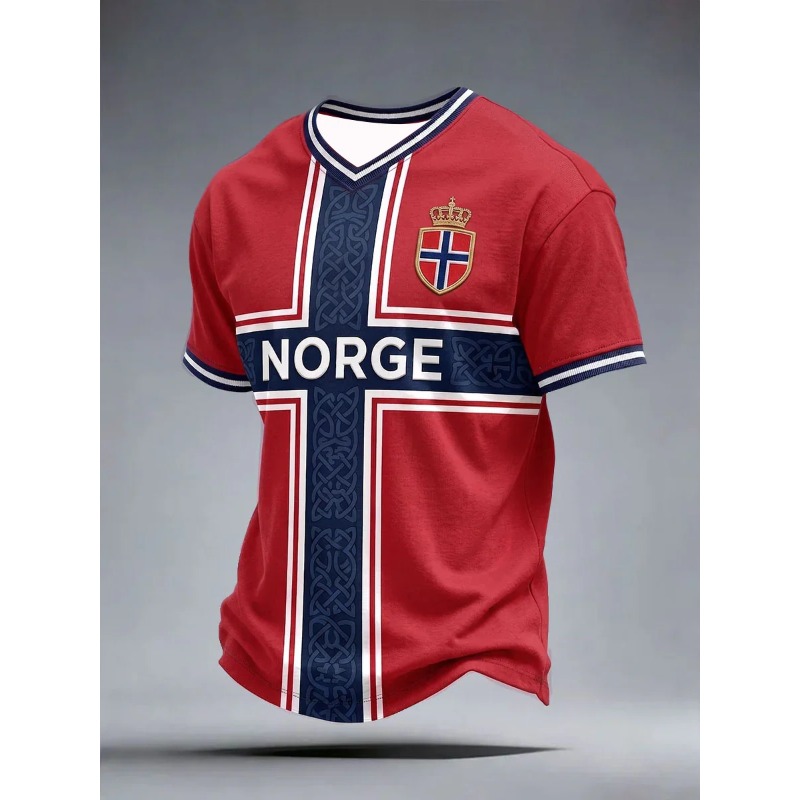 Jersey Sepak Bola Norwegia Nor - Summer Viking Clothing ulasan dan harga