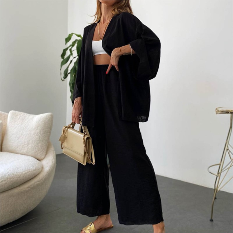 Celana panjang Linen wanita, s - Summer Linen Clothing For Women ulasan dan harga
