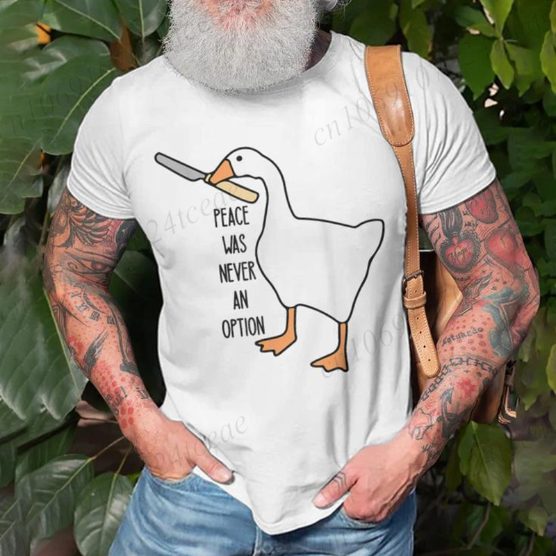 Peace Goose kaus lengan pendek - Summer Clothing Options ulasan dan harga
