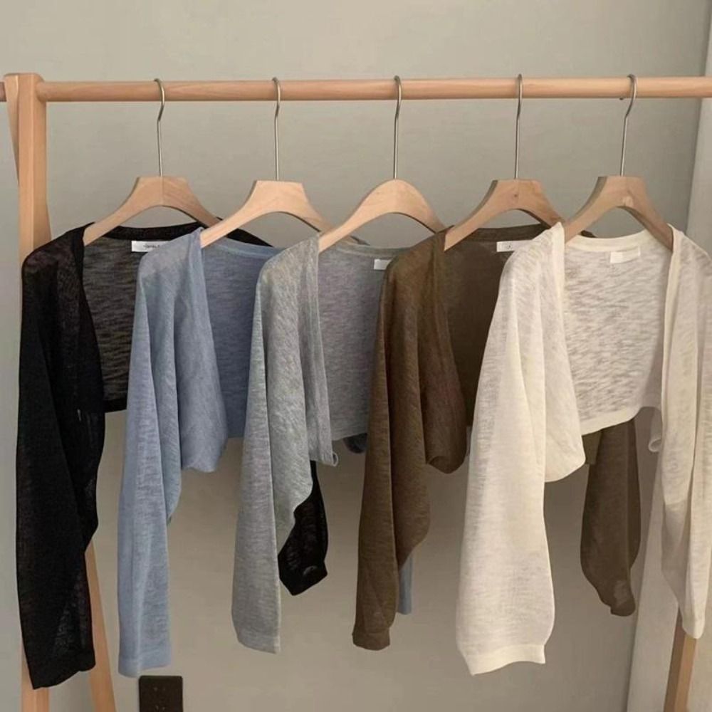 Kardigan Tabir Surya Tipis Bar - Summer Clothing Design ulasan dan harga