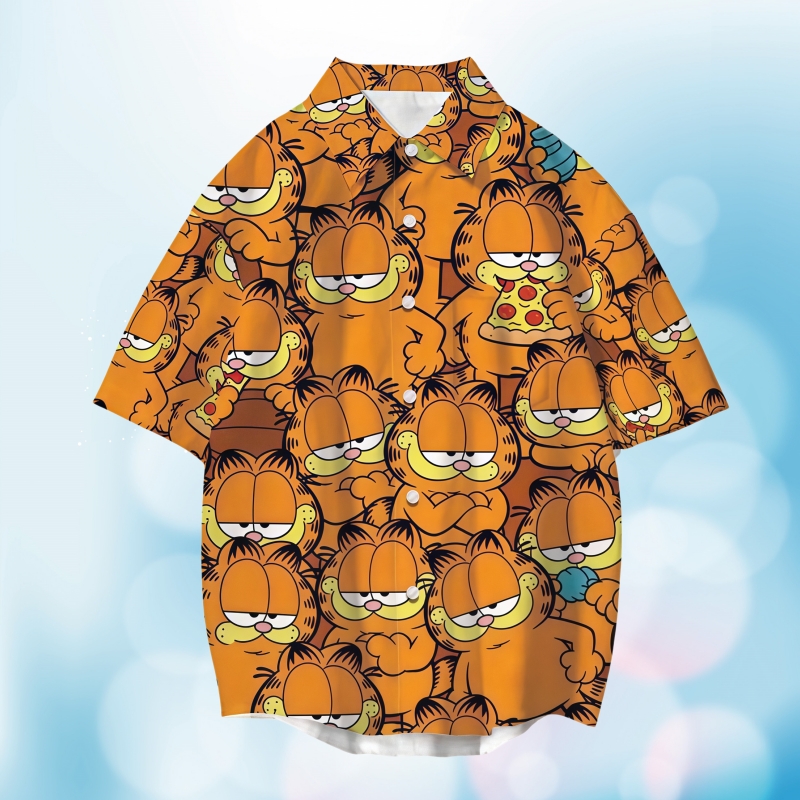 Kemeja Garfield baru musim pan - Summer Clothing Holiday ulasan dan harga