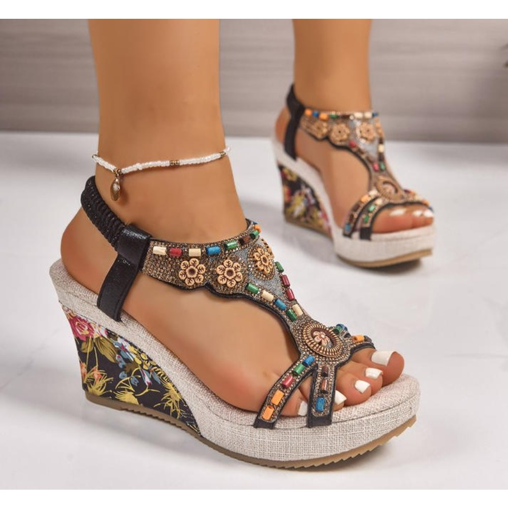 Sandal Wanita Kulit Musim Pana - Summer Clothing Ladies ulasan dan harga
