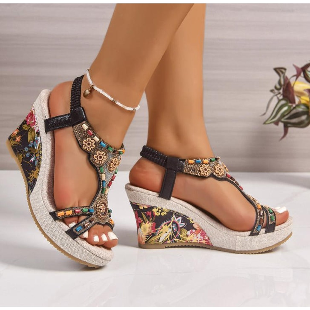 Sandal Wanita Kulit Musim Pana - Summer Clothing Ladies ulasan dan harga