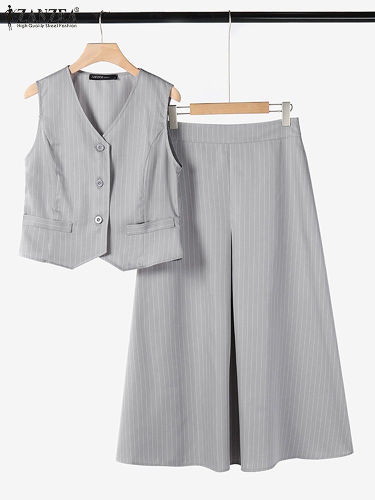 ZANZEA Setelan Wanita Kantor 2 - Summer Clothing Office ulasan dan harga