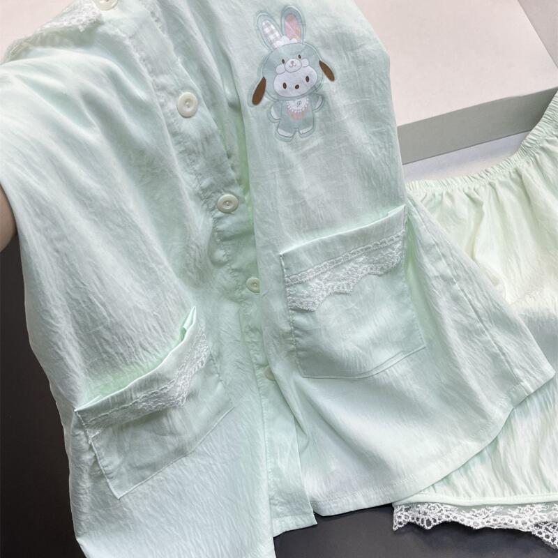 Piyama Dua Potong Lengan Pende - Summer Clothes ulasan dan harga