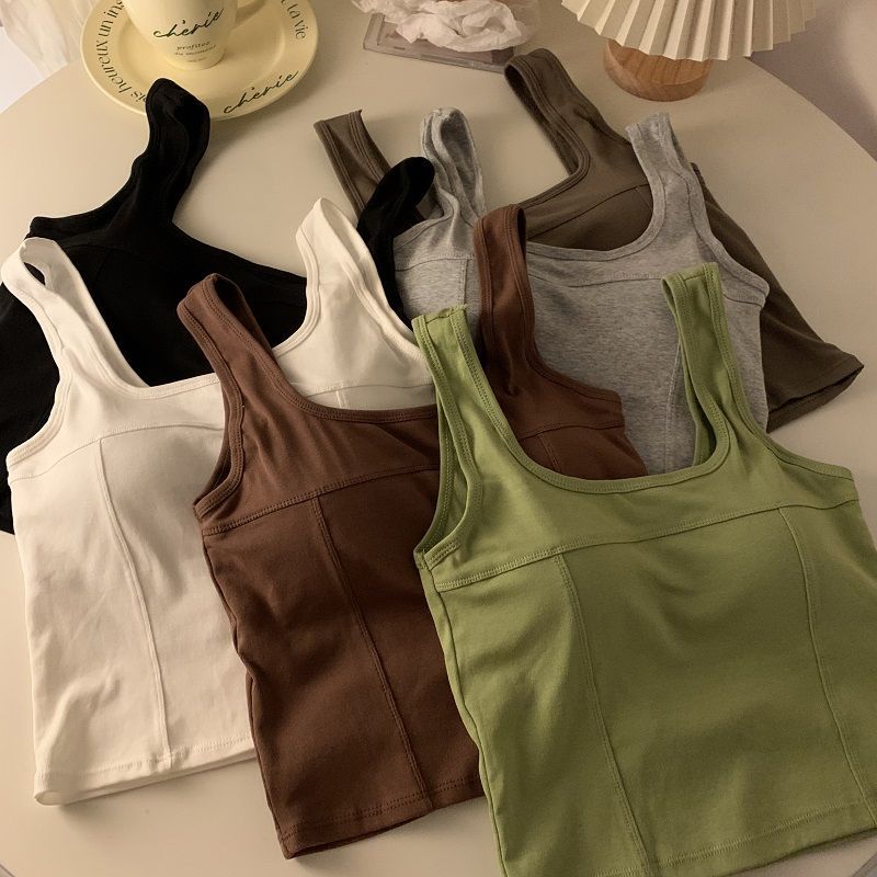 Tank Top Wanita dengan Bra Baw - Summer Zara ulasan dan harga