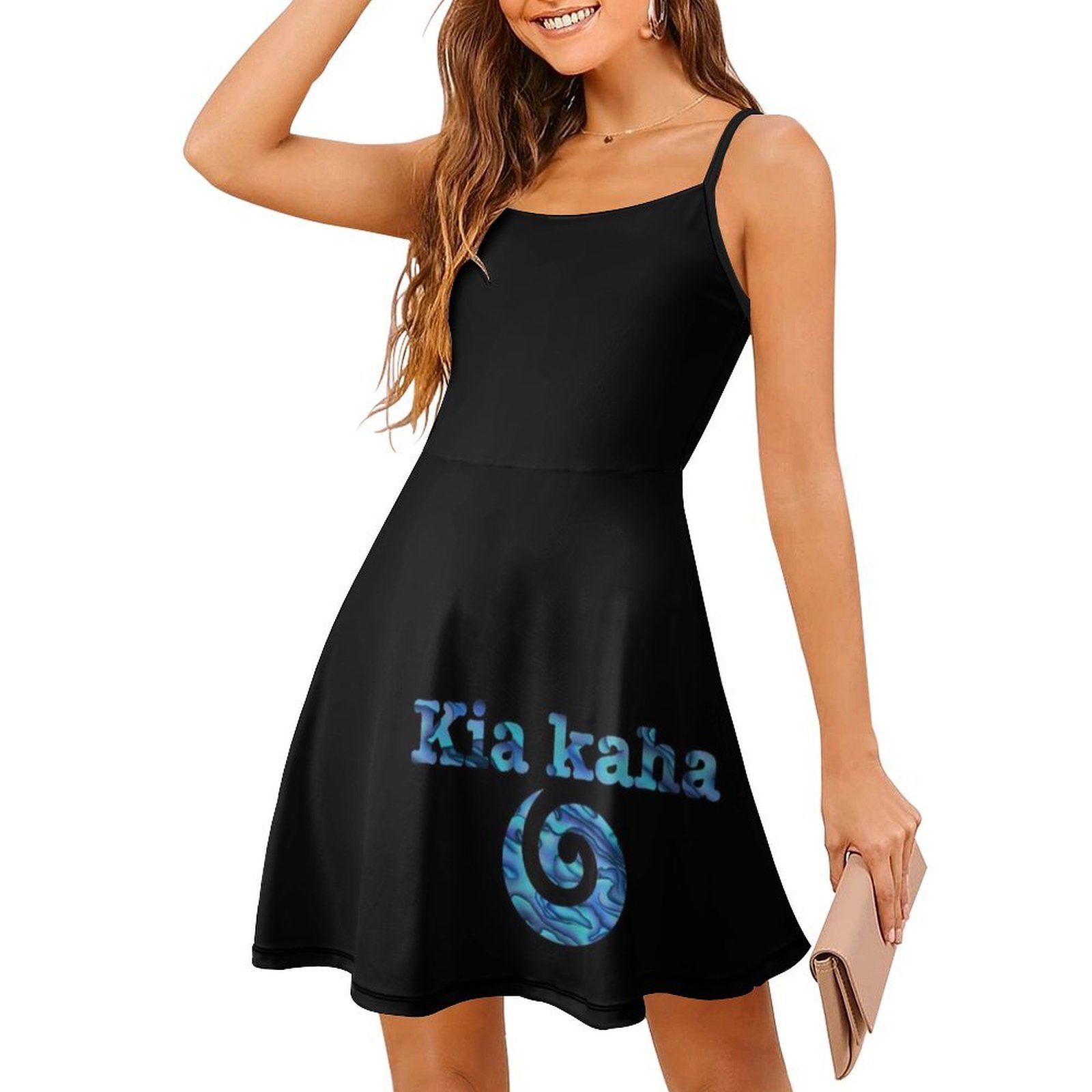 Gaun Koru Kaha dengan Kerah Sw - Summer Clothing Nz ulasan dan harga