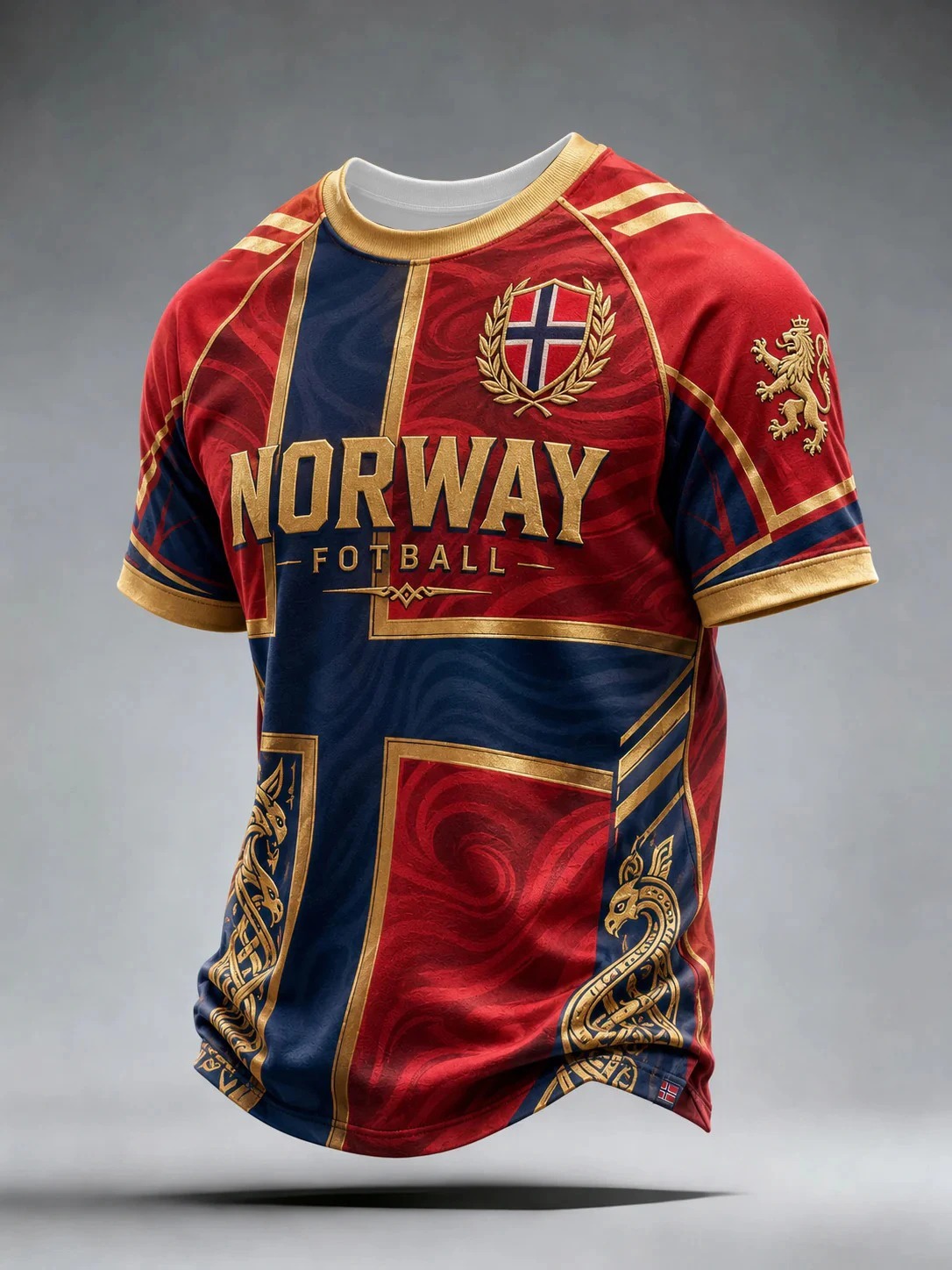 Kaus Viking Norwegia Kaus Jers - Summer Viking Clothing ulasan dan harga
