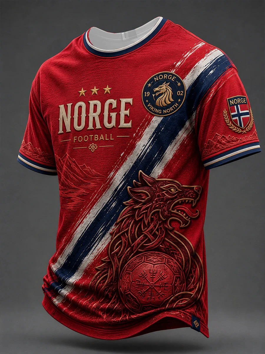 Kaus Viking Norwegia Kaus Jers - Summer Viking Clothing ulasan dan harga