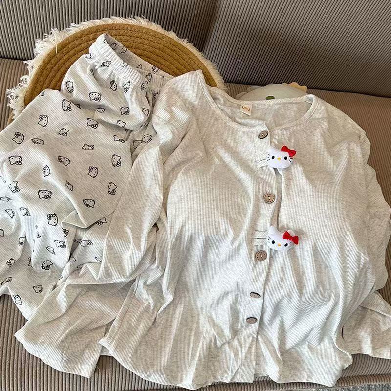 Piyama Hello Kitty dengan Bant - Summer Clothes ulasan dan harga