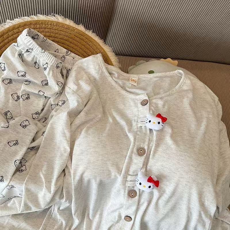 Piyama Hello Kitty dengan Bant - Summer Clothes ulasan dan harga