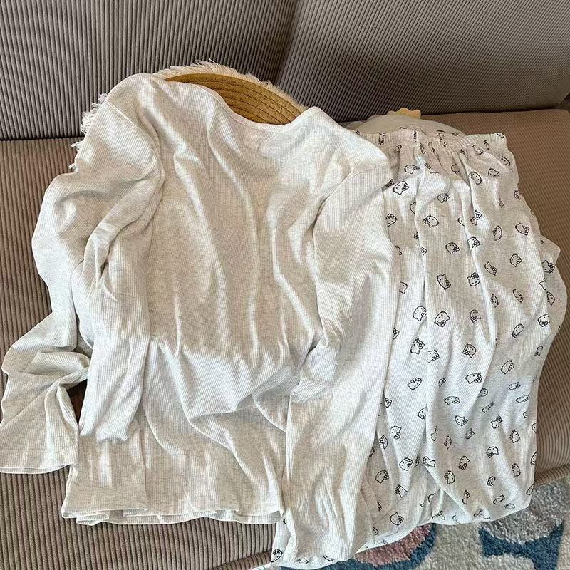 Piyama Hello Kitty dengan Bant - Summer Clothes ulasan dan harga