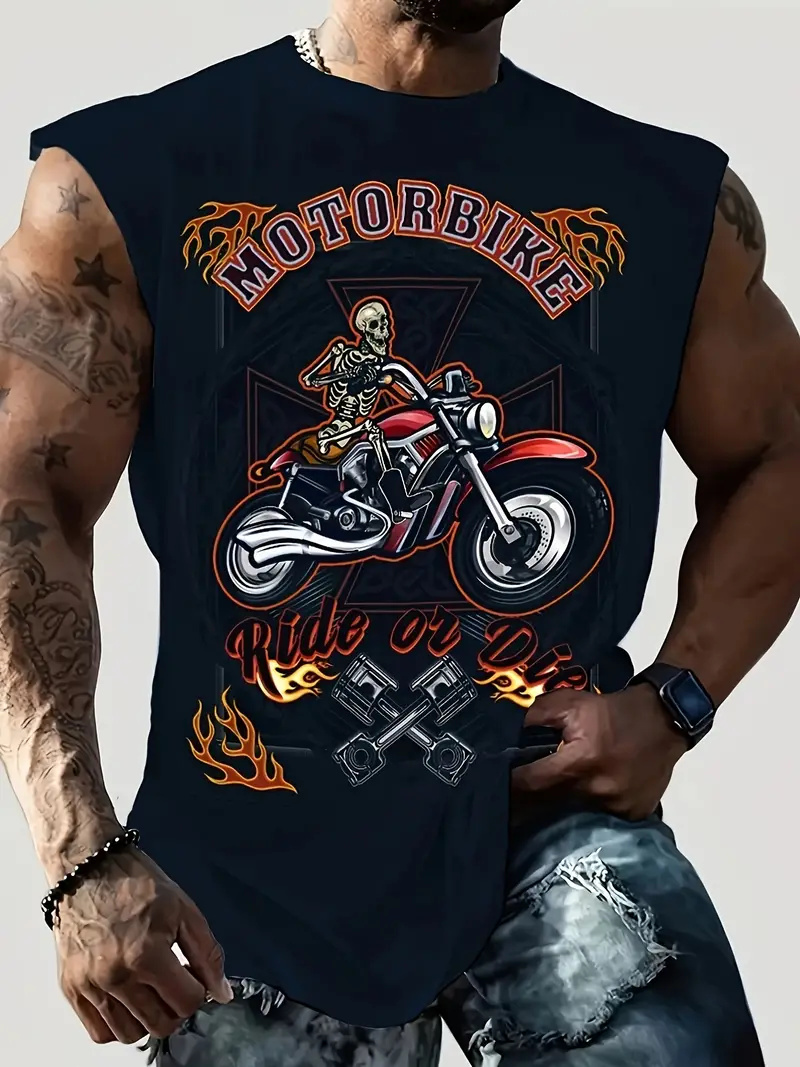 Kaus rompi pria baru musim pan - Summer Viking Clothing ulasan dan harga