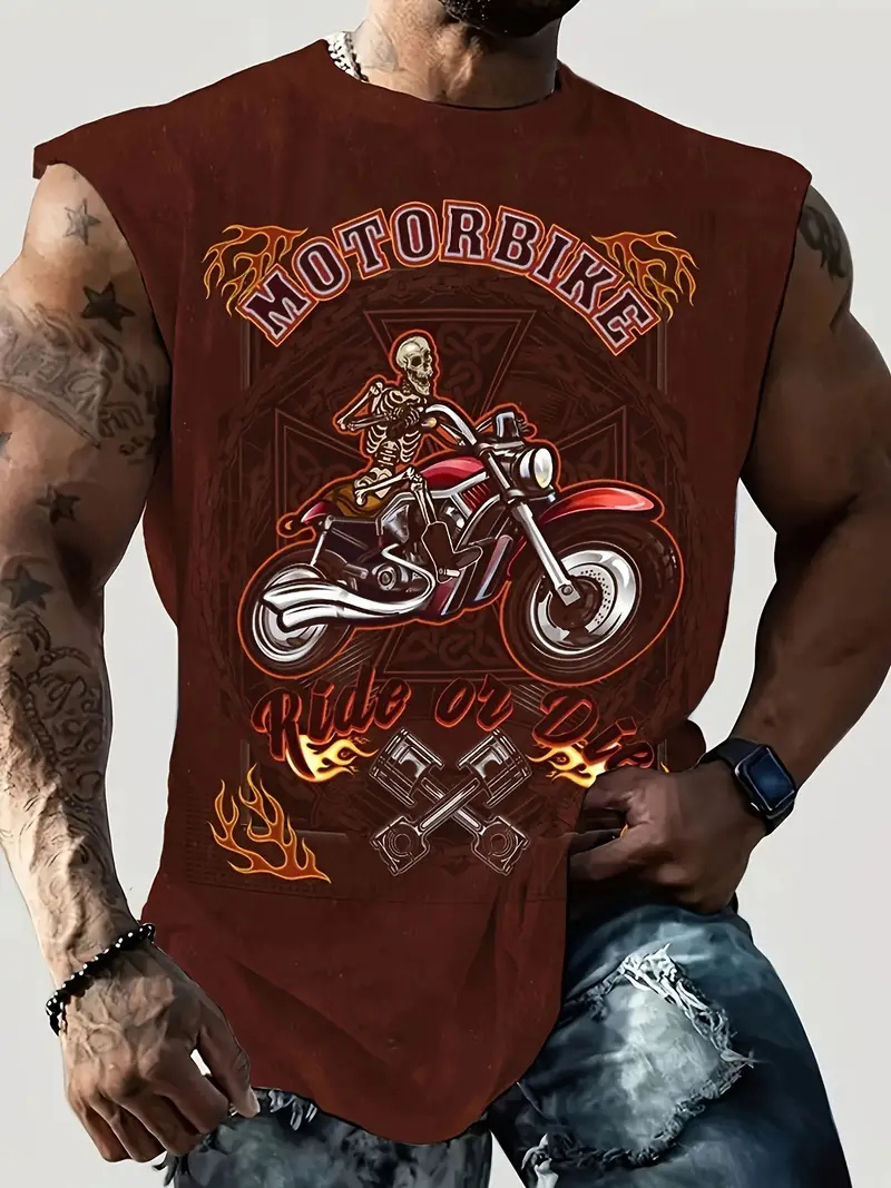 Kaus rompi pria baru musim pan - Summer Viking Clothing ulasan dan harga