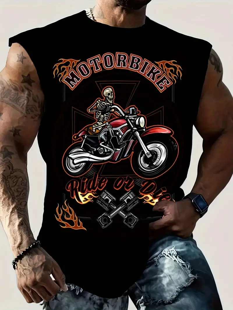 Kaus rompi pria baru musim pan - Summer Viking Clothing ulasan dan harga