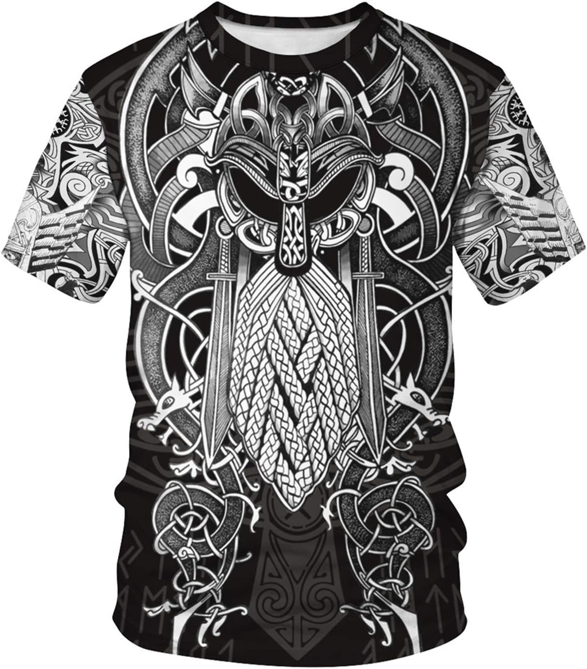 Kaus Viking pria kaus atasan 3 - Summer Viking Clothing ulasan dan harga