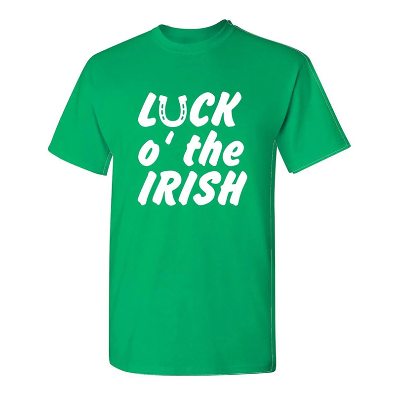 Kaus sederhana Hari St Patrick - Summer Green Clothing ulasan dan harga