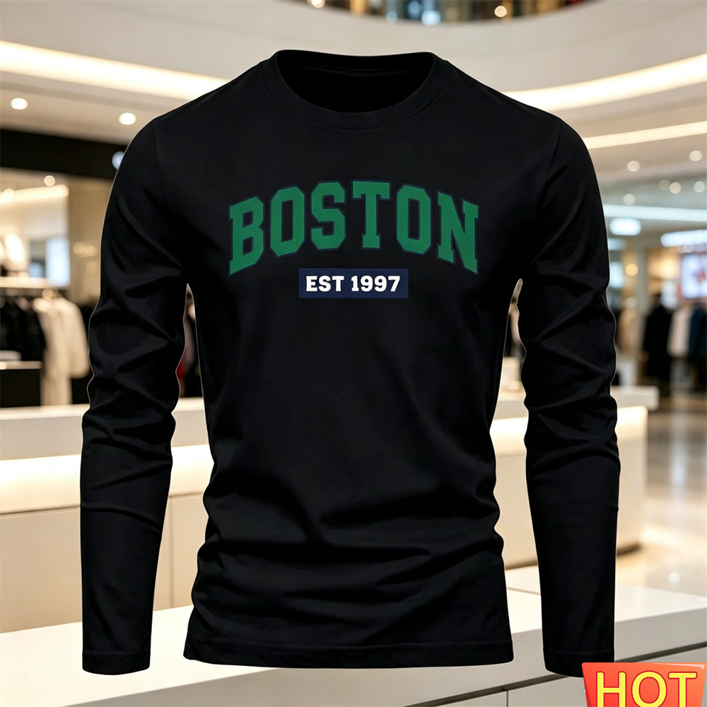Kaos Lengan Panjang Pria Musim - Summer Clothes ulasan dan harga