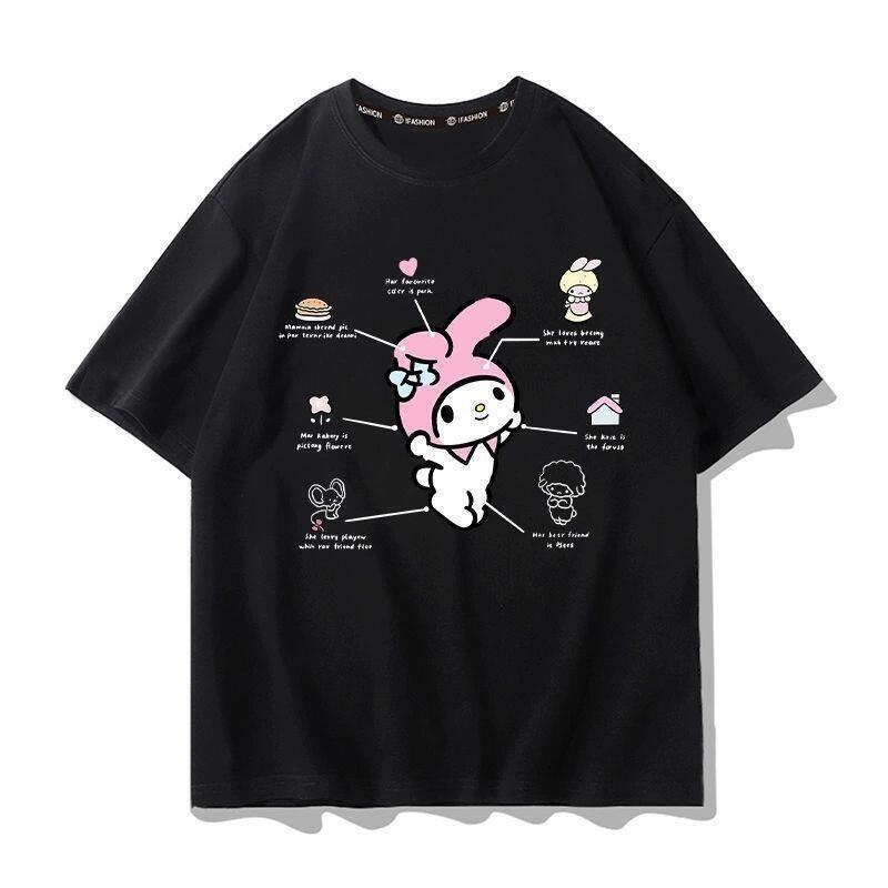 Kaus Lengan Pendek Sanrio, Pom - Summer Clothes ulasan dan harga