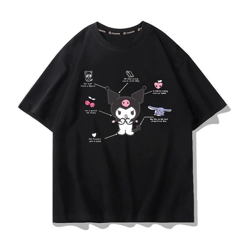 Kaus Lengan Pendek Sanrio, Pom - Summer Clothes ulasan dan harga