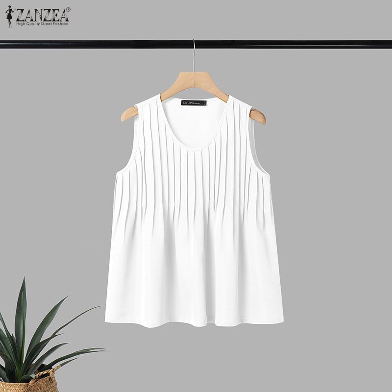 ZANZEA Tank Top Wanita Musim P - Summer Clothing Holiday ulasan dan harga