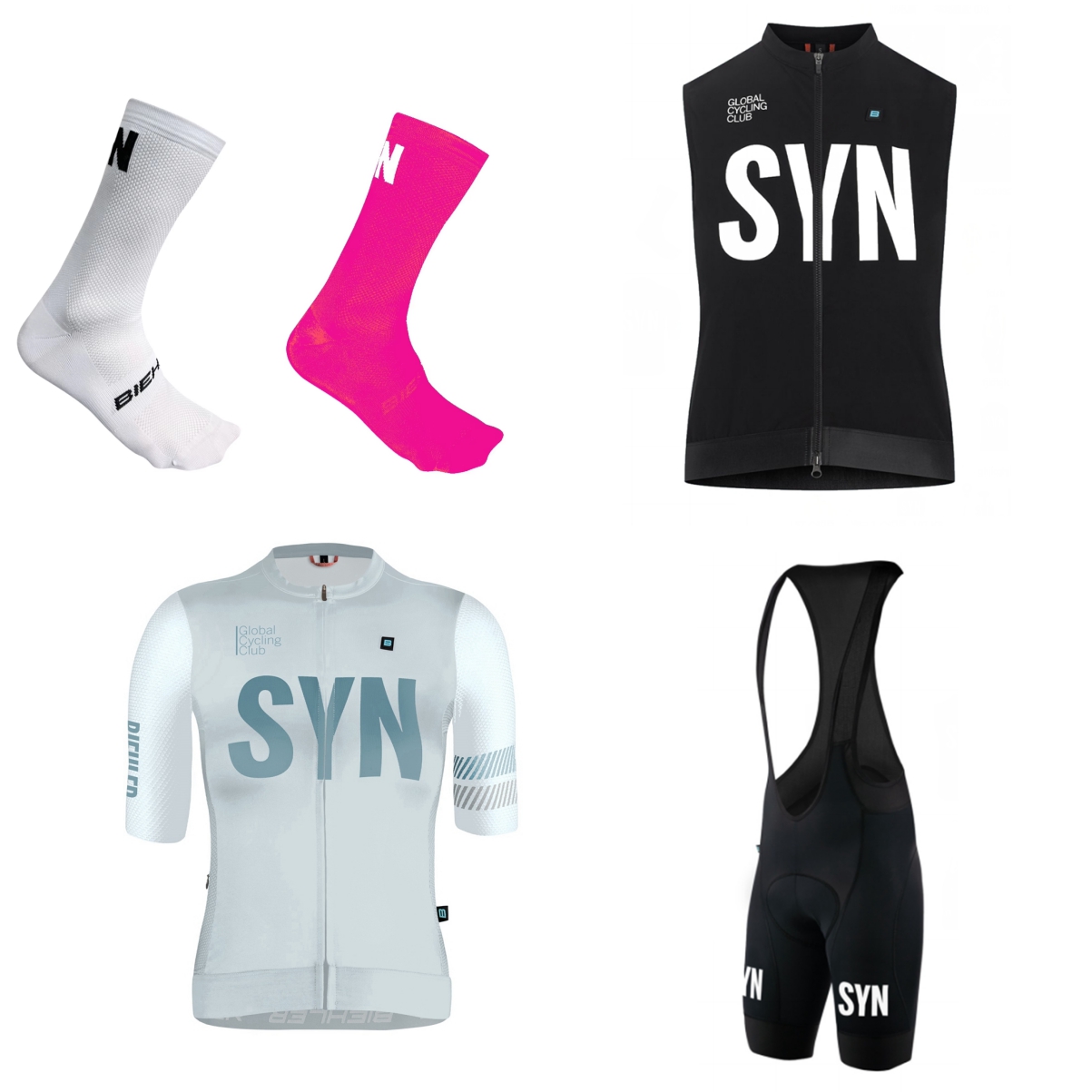 SYN Jersey bersepeda putih len - Summer Green Clothing ulasan dan harga