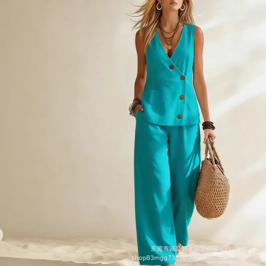 Setelan Celana Wanita Musim Pa - Summer Zara ulasan dan harga