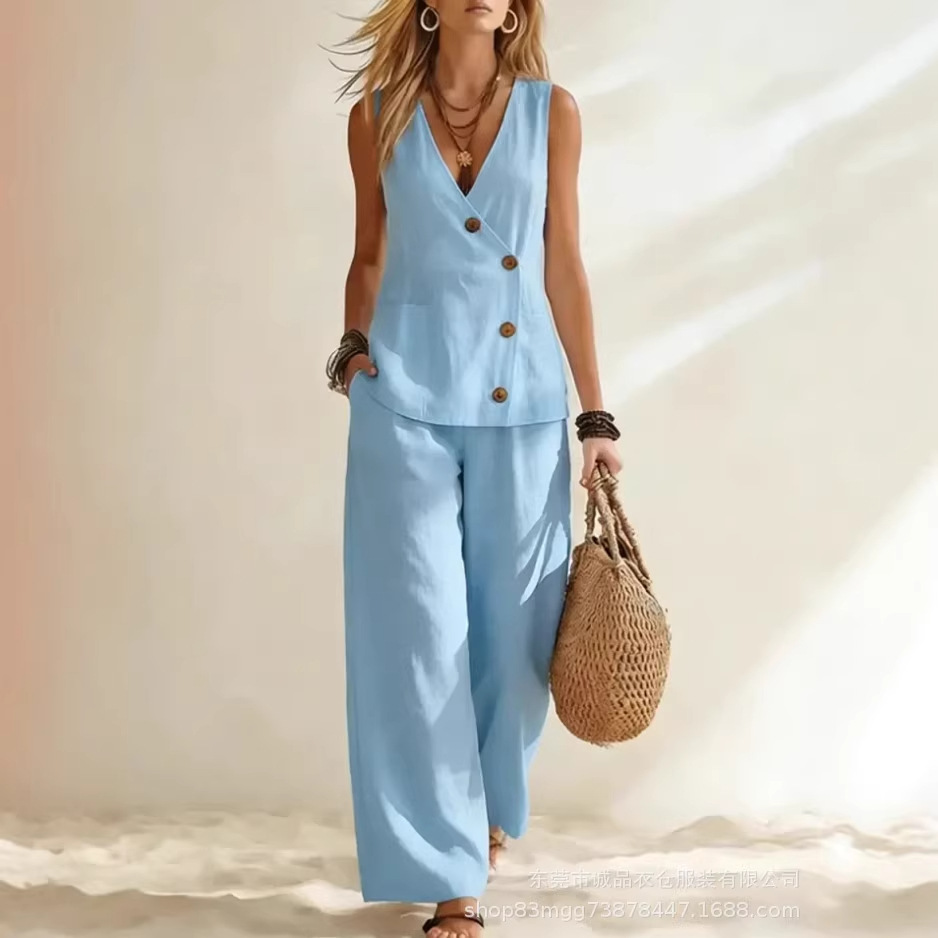 Setelan Celana Wanita Musim Pa - Summer Zara ulasan dan harga