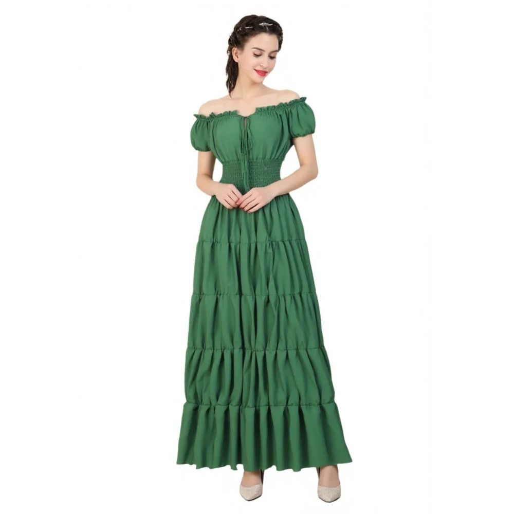 Gaun Abad Pertengahan Renaisan - Summer Renaissance Clothing ulasan dan harga