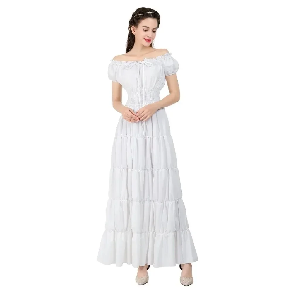 Gaun Abad Pertengahan Renaisan - Summer Renaissance Clothing ulasan dan harga