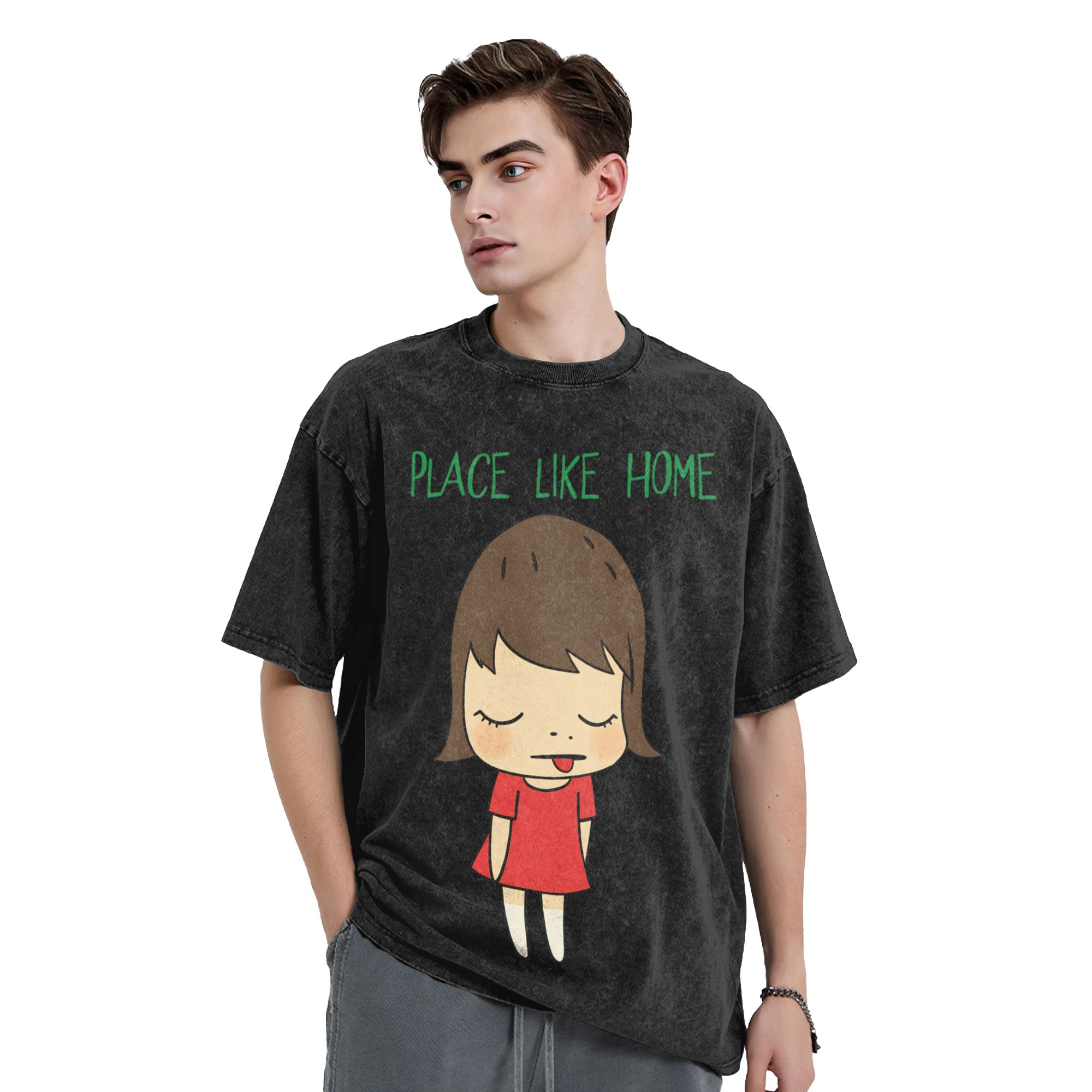 Kaus Novelty Yoshitomo Nara Pl - Summer Clothing Places ulasan dan harga