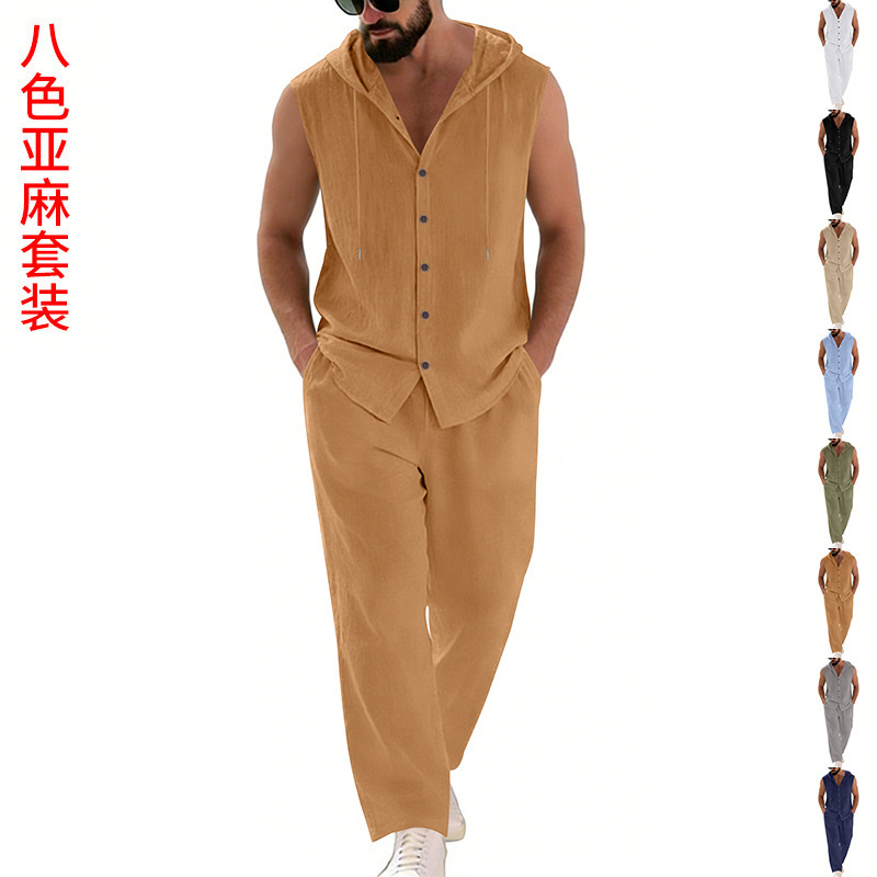 Setelan Sweater dan Celana Lin - Summer Clothing Sets ulasan dan harga