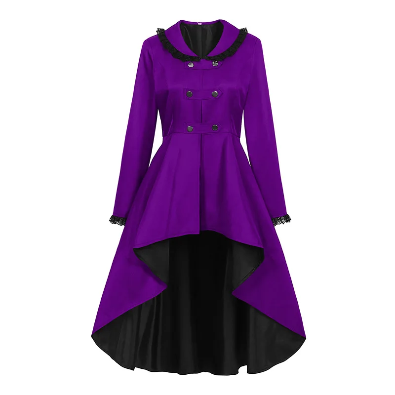 Gaun Perban Jas Berekor Parit  - Summer Renaissance Clothing ulasan dan harga