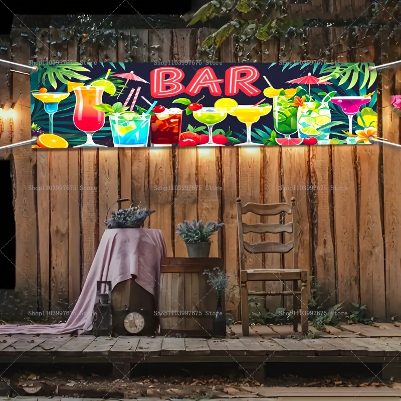 Spanduk Pesta Bar Tepi Laut Ha - Summer Clothing Banner ulasan dan harga