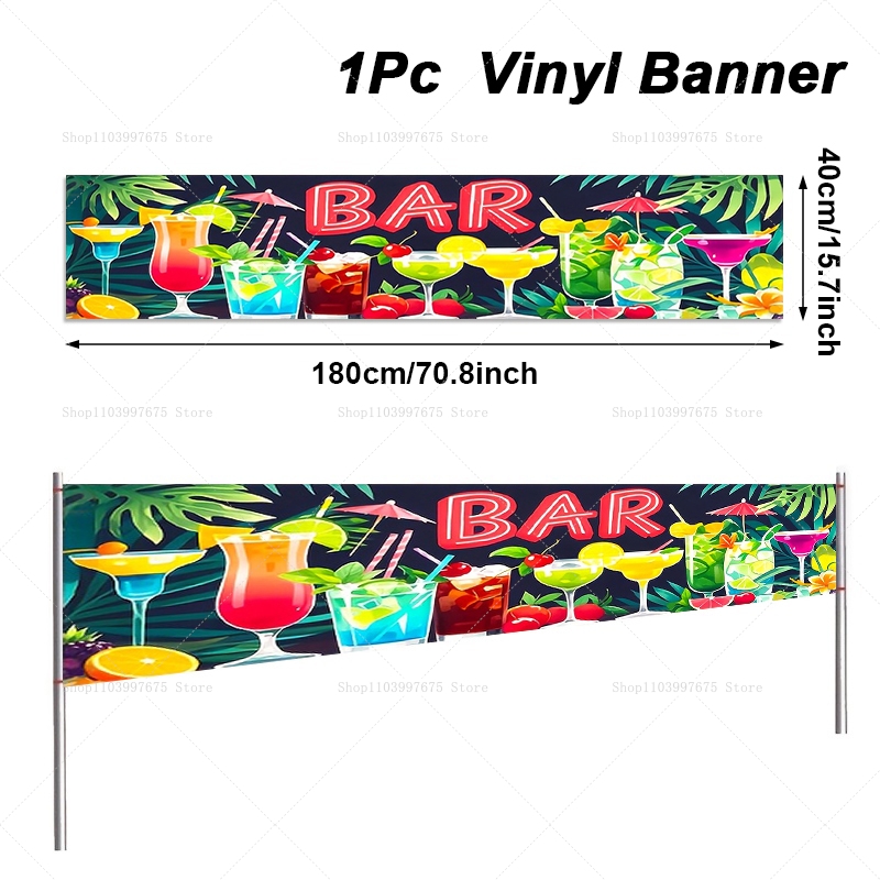 Spanduk Pesta Bar Tepi Laut Ha - Summer Clothing Banner ulasan dan harga