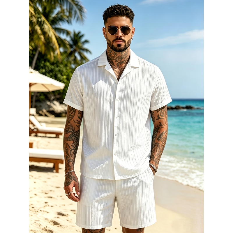 Setelan Kasual Musim Panas Pri - Summer Clothing Sets ulasan dan harga
