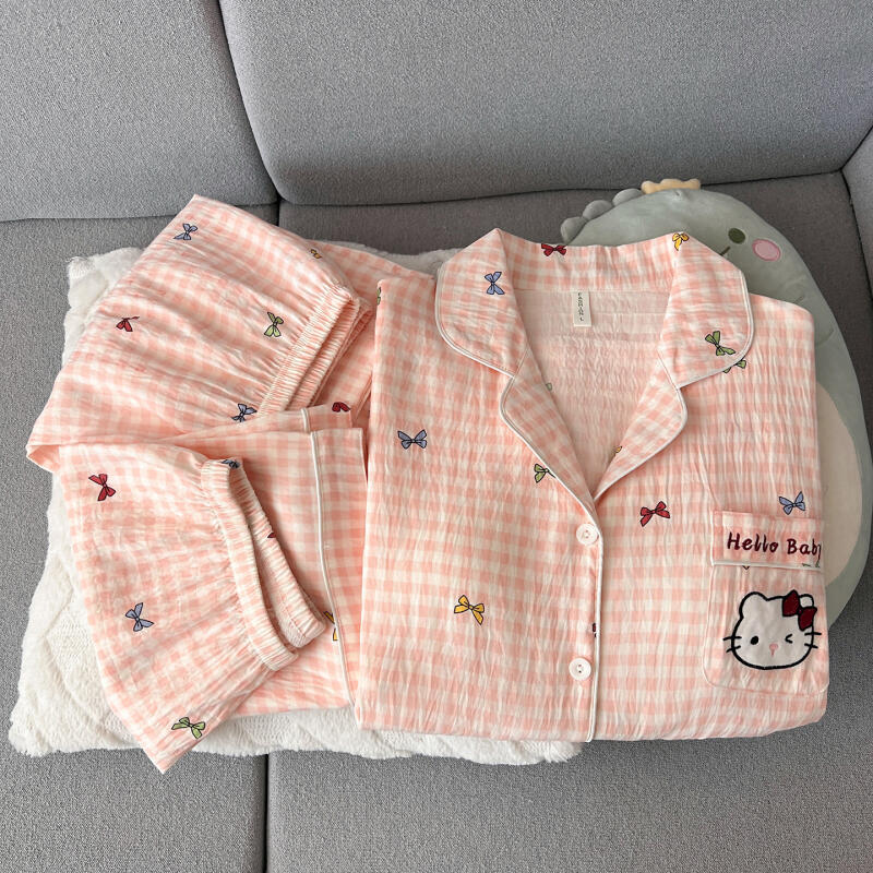 Piyama Wanita Hello Kitty Sete - Summer Clothes ulasan dan harga