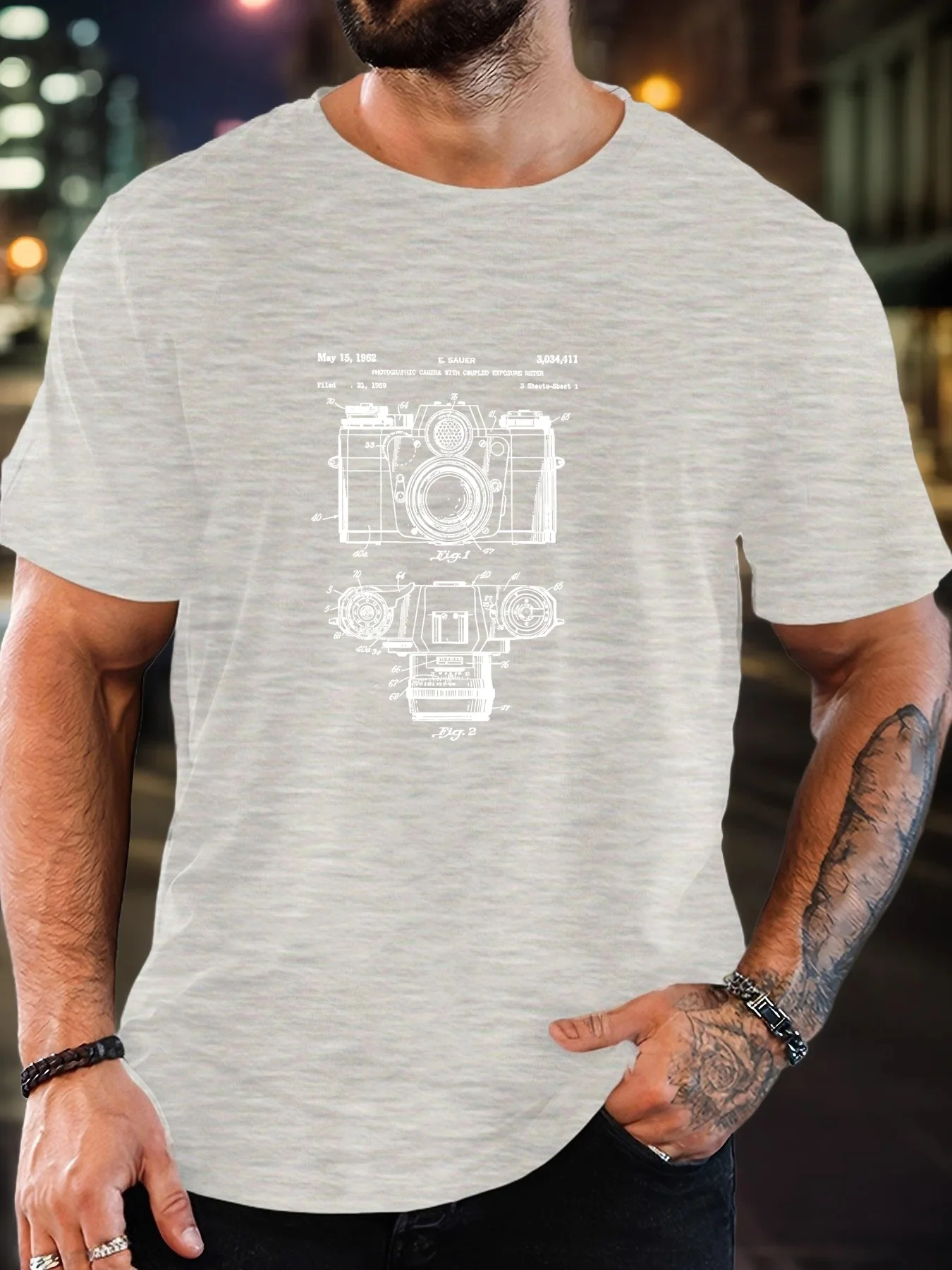 Kaos Kasual Pria dengan Desain - Summer Green Clothing ulasan dan harga
