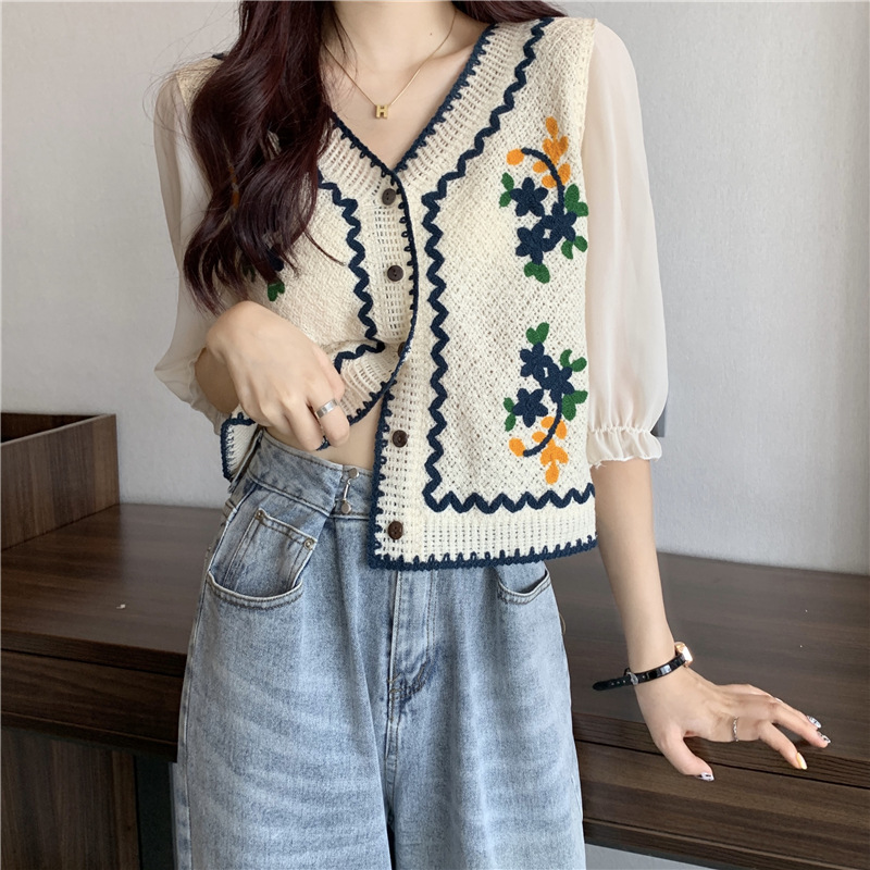 Atasan Kardigan Terbuka Desain - Summer Clothing Design ulasan dan harga
