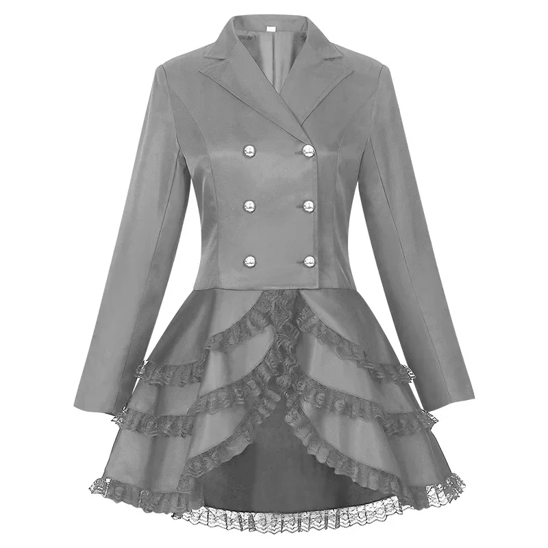 Gaun Gotik wanita kostum pertu - Summer Renaissance Clothing ulasan dan harga
